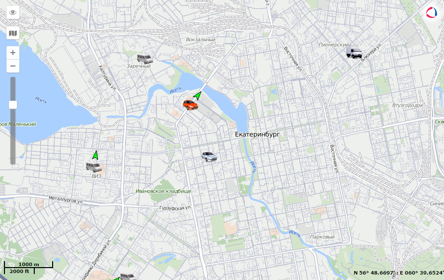 Местоположение в реальном времени тамбов. Местоположение транспорта на карте. Определить местоположение транспорта. Втузгородок Екатеринбург на карте. Местоположение в реальном времени 110.